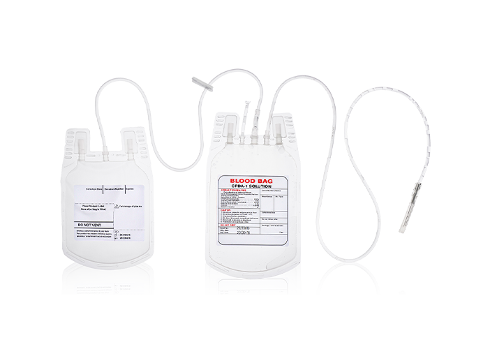 Double blood bag