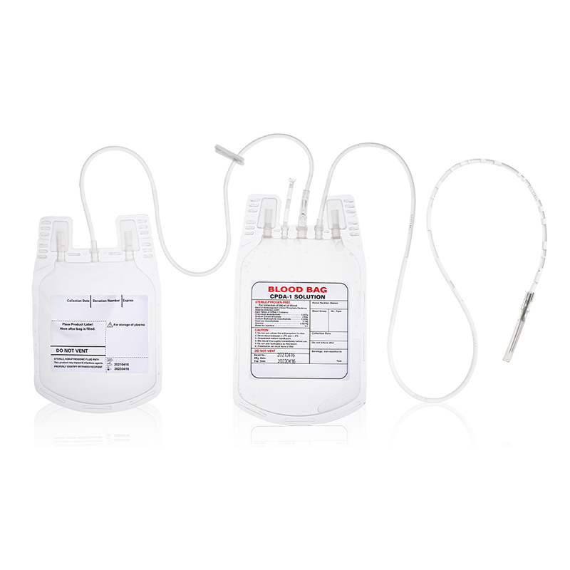 Double blood bags
